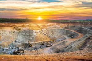 mining gold
