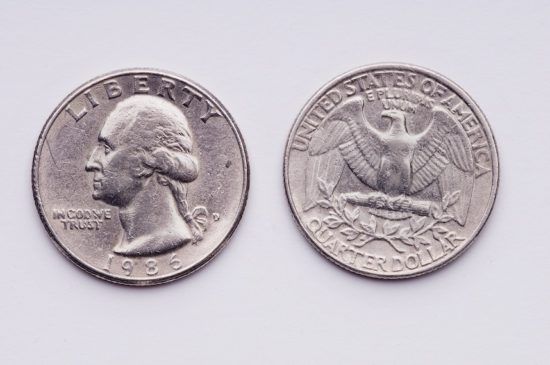 quarter silver coin dollar